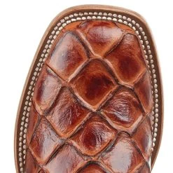 Horsepower Boots Kid's Cognac Filet Of Fish Seas Turquoise Top Cowboy Boots -Ariat Sales Store HPK1823 51