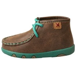 Twisted X Infant Driving Mocs Bomber And Turquoise Shoe -Ariat Sales Store ICA0008 2