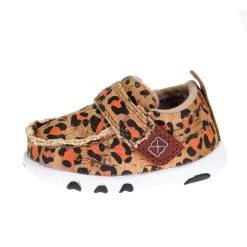 Twisted X Infant Leopard Cork Driving Moc -Ariat Sales Store ICA0016 2