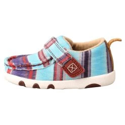 Twisted X Infant Hooey Serape Multi Driving Moc Casual Shoe -Ariat Sales Store IHYC003 LT 5