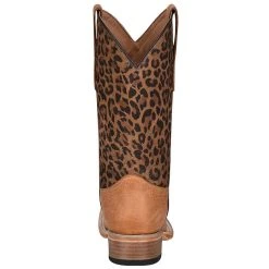 Circle G Kids Honey Leopard Print Top Sq Toe Boot -Ariat Sales Store J7104 BOOT 4