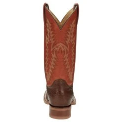 Justin Boots Men's Antique Brown Ostrich Cowboy Boot 10 Justin Boots Men's Antique Brown Ostrich Cowboy Boot -Ariat Sales Store JE802 3