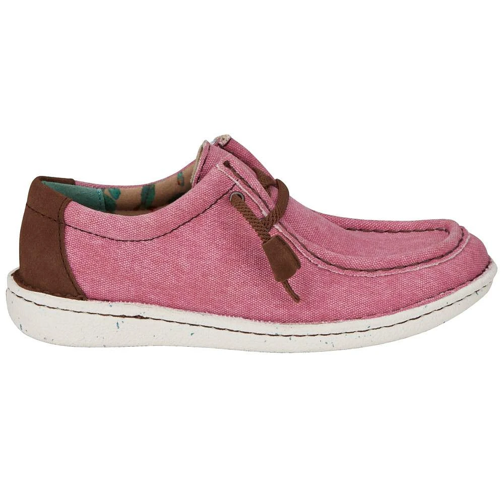 Justin Boots Women's Hazer Pink Lace Up Casual Shoe 5 Justin Boots Women's Hazer Pink Lace Up Casual Shoe - Image 5