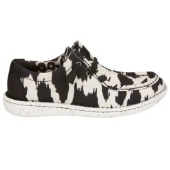 Justin Boots Women's Hazer Black/White Casual -Ariat Sales Store JL172 4