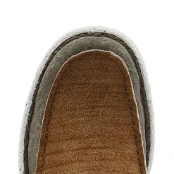 Justin Boot Company Men's Justin Wake Ash Camel Combo Stretch Canvas Boat Shoe 9 Justin Boot Company Men's Justin Wake Ash Camel Combo Stretch Canvas Boat Shoe -Ariat Sales Store JM320 4