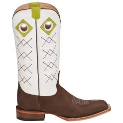 Justin Boots Men's Punchy Latigo Dark Brown Justin Cowboy Boots -Ariat Sales Store JP2503 4