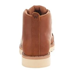 Wrangler Footwear Men's Spice Brown Elephant 4' Wedge Sole Lace Up Casual -Ariat Sales Store KMQ0001 3