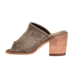 Liberty Black Women's Liberty Black Python Verde Mule -Ariat Sales Store LB 721008 GREEN 2