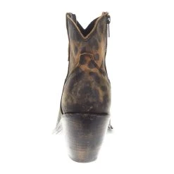 Liberty Black Women`s Black Cheetah Miel Bootie -Ariat Sales Store LB713416 3