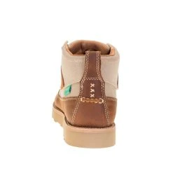 Twisted X Men's Twisted X Khaki Oiled Saddle 4in. Wedge Sole Casual Shoe -Ariat Sales Store MCA0031 3