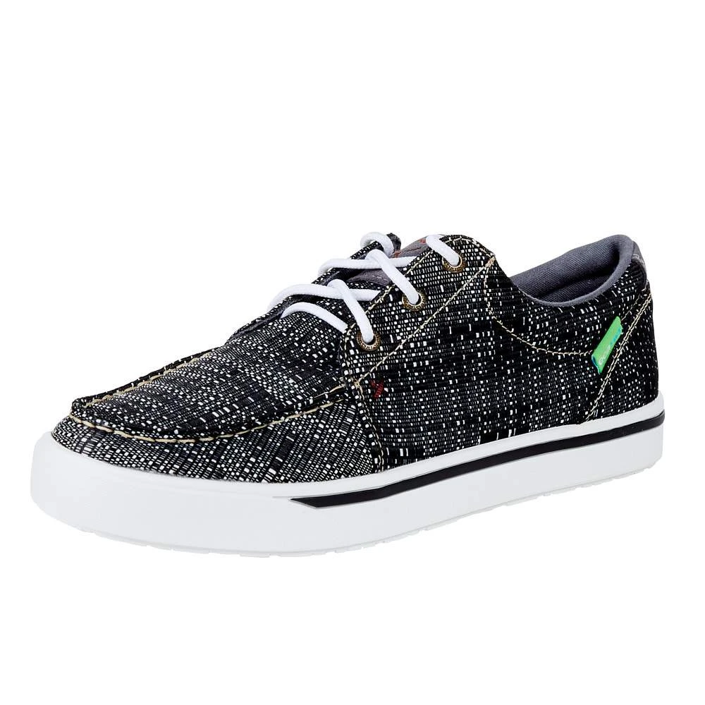 Twisted X Men's Black White Kicks Casual Shoe 2 Twisted X Men's Black White Kicks Casual Shoe - Image 2