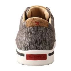 Twisted X Men's Heathered Grey And Black Casual Loper 8 Twisted X Men's Heathered Grey And Black Casual Loper -Ariat Sales Store MCA0036 3