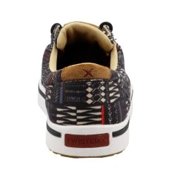 Twisted X Men`s Twisted X Black Multi Aztec Kicks -Ariat Sales Store MCA0051 4