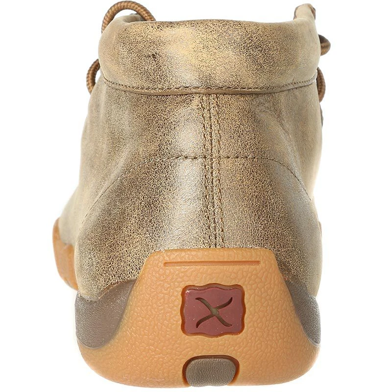 Twisted X Men's Bomber/Tan Patchwork Driving Mocs 4 Twisted X Men's Bomber/Tan Patchwork Driving Mocs - Image 4