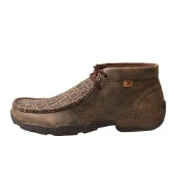 Twisted X Men`s Chukka Driving Moc Caiman Print 7 Twisted X Men`s Chukka Driving Moc Caiman Print -Ariat Sales Store MDM0067 2