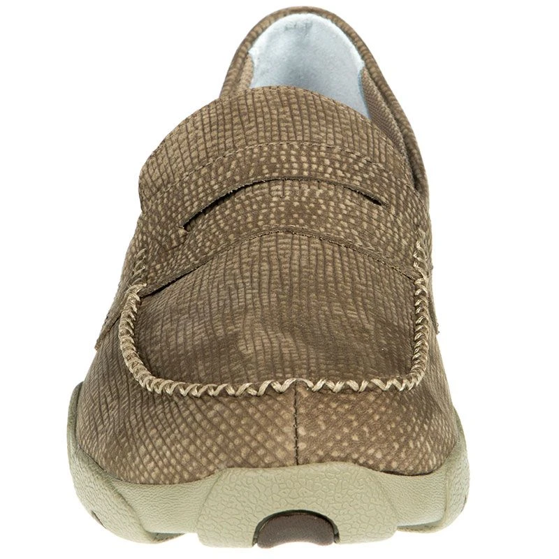 Twisted X Men's Dusty Grey Slip-On Boat Shoe 3 Twisted X Men's Dusty Grey Slip-On Boat Shoe - Image 3