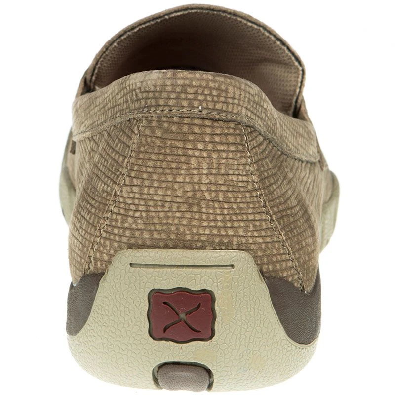 Twisted X Men's Dusty Grey Slip-On Boat Shoe 4 Twisted X Men's Dusty Grey Slip-On Boat Shoe - Image 4