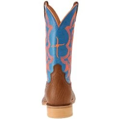 Twisted X Men's Hooey By Cognac Bullhide 12in. Neon Blue Top Cowboy Boots 8 Twisted X Men's Hooey By Cognac Bullhide 12in. Neon Blue Top Cowboy Boots -Ariat Sales Store MHY0004 3