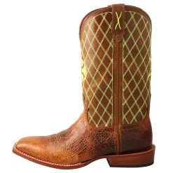 Twisted X Men's Hooey Square Toe 12in. Cowboy Boot -Ariat Sales Store MHY0031 2