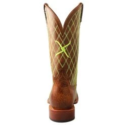 Twisted X Men's Hooey Square Toe 12in. Cowboy Boot -Ariat Sales Store MHY0031 3