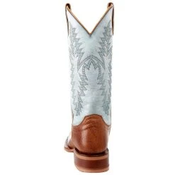 Justin Boots Men's NRS Exclusive Vintage Cognac Smooth Ostrich Cowboy Boot -Ariat Sales Store MJ2500 4