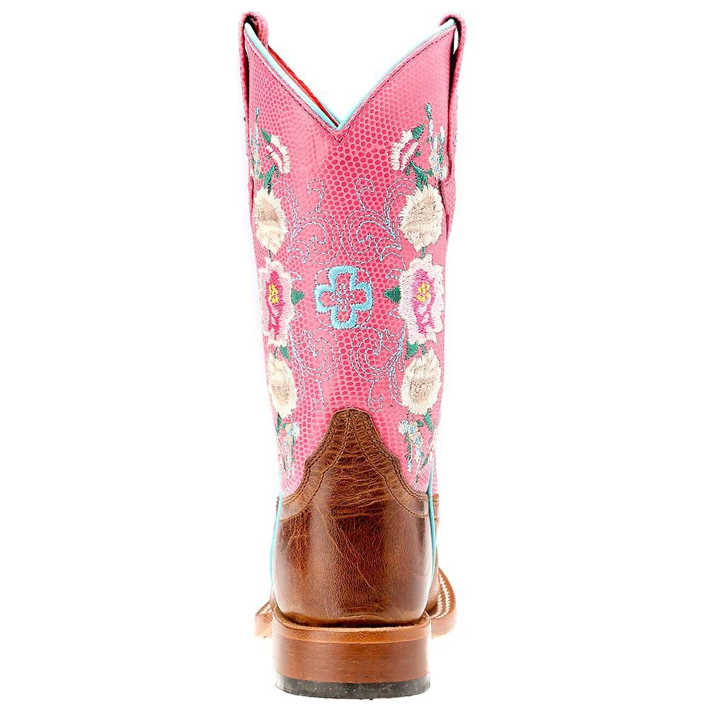 Macie Bean Boots Kids Honey Bunch-Rose Lizard Top Boot 4 Macie Bean Boots Kids Honey Bunch-Rose Lizard Top Boot - Image 4