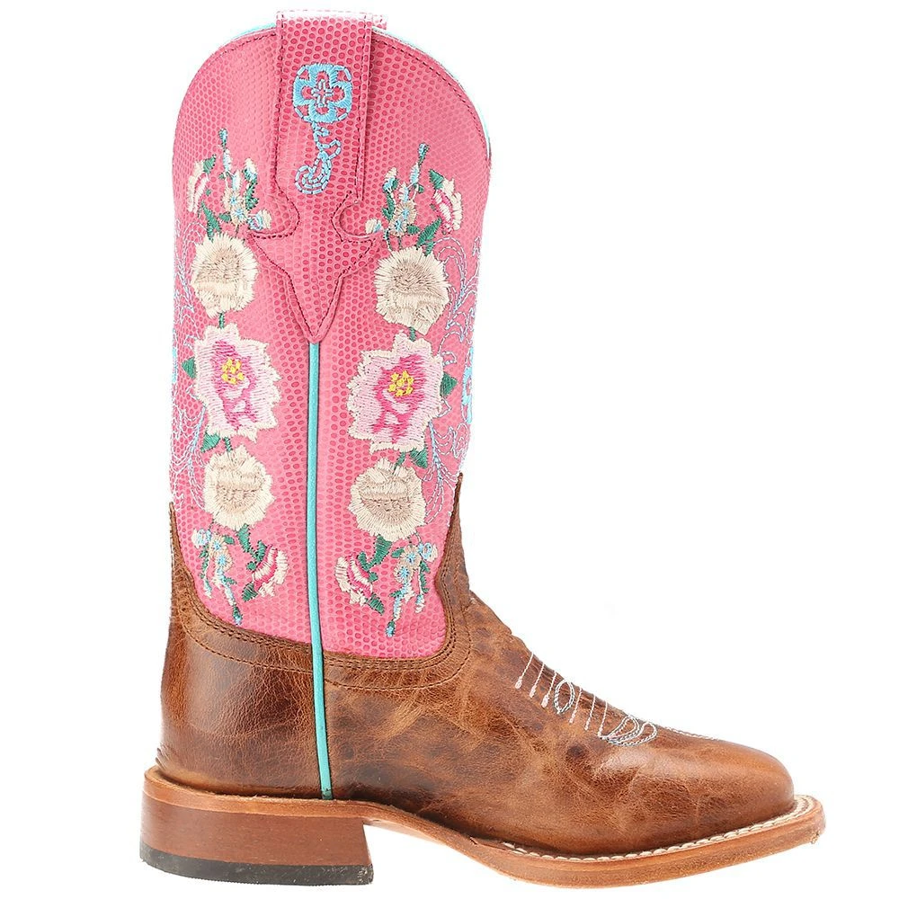 Macie Bean Boots Kids Honey Bunch-Rose Lizard Top Boot 5 Macie Bean Boots Kids Honey Bunch-Rose Lizard Top Boot - Image 5