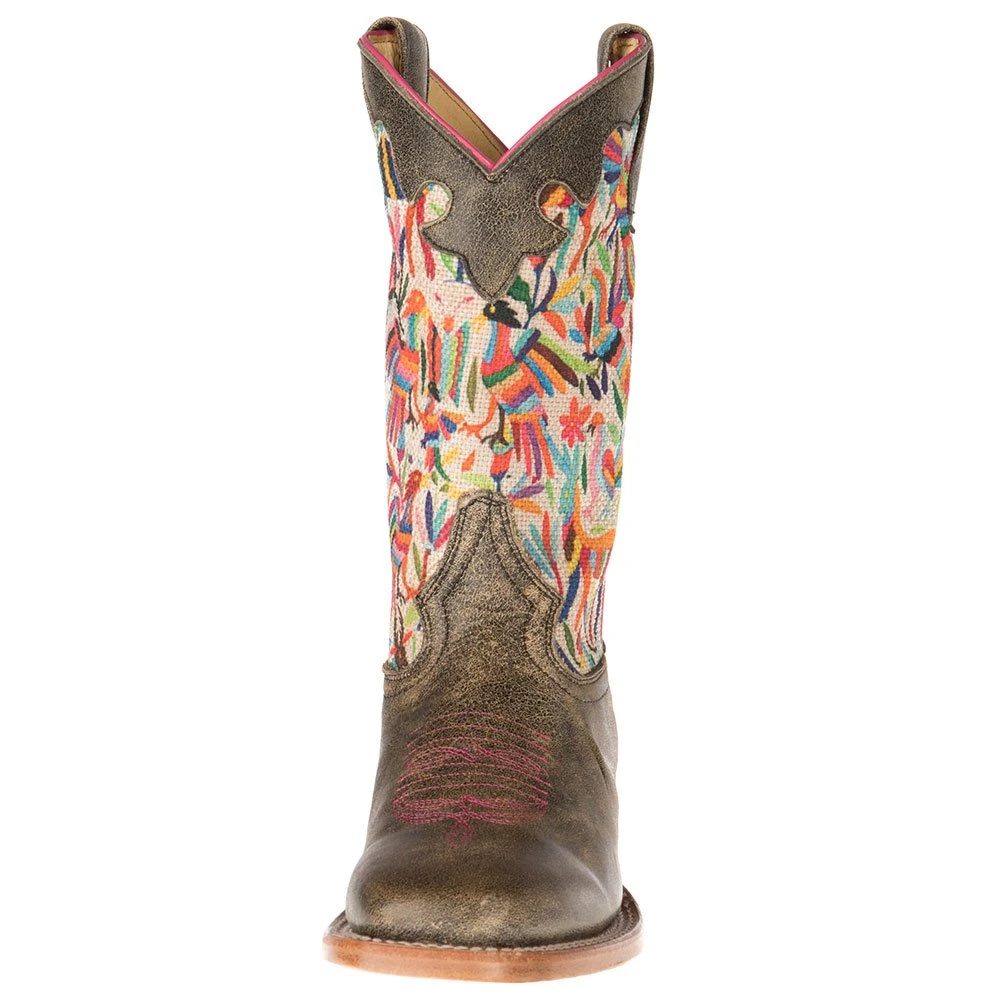 Macie Bean Boots Kid's Black Cracktacular Boots 2 Macie Bean Boots Kid's Black Cracktacular Boots - Image 2