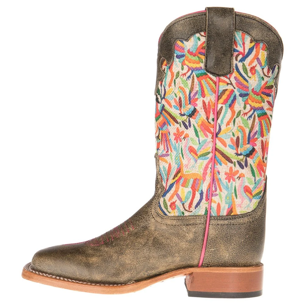 Macie Bean Boots Kid's Black Cracktacular Boots 3 Macie Bean Boots Kid's Black Cracktacular Boots - Image 3