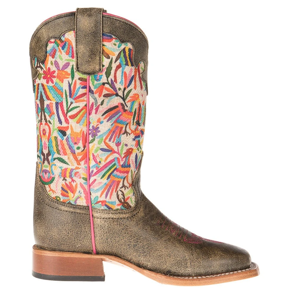 Macie Bean Boots Kid's Black Cracktacular Boots 5 Macie Bean Boots Kid's Black Cracktacular Boots - Image 5