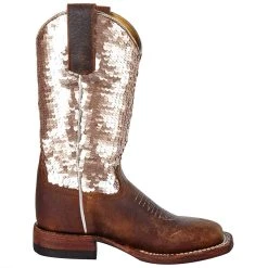 Macie Bean Boots Kids Brown Bison Sparkle Magic Cowgirl Boot 9 Macie Bean Boots Kids Brown Bison Sparkle Magic Cowgirl Boot -Ariat Sales Store MK9153 5