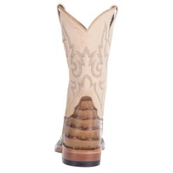 Macie Bean Girls Toasted Caiman Print Bleached Bone Cowboy Boot -Ariat Sales Store MK9158 3