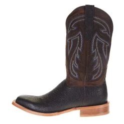 Twisted X Men's Rancher Black Bullhide 12in. Coffee Top Square Toe Boot 7 Twisted X Men's Rancher Black Bullhide 12in. Coffee Top Square Toe Boot -Ariat Sales Store MRAL023 2