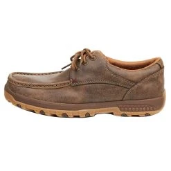 Twisted X Men's Cellstretch Bomber Boat Shoe Driving Moc 8 Twisted X Men's Cellstretch Bomber Boat Shoe Driving Moc -Ariat Sales Store MXC0002 3