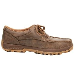 Twisted X Men's Cellstretch Bomber Boat Shoe Driving Moc 10 Twisted X Men's Cellstretch Bomber Boat Shoe Driving Moc -Ariat Sales Store MXC0002 5