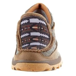 Twisted X MEN`S CELLSTRETCH AZTEC DUST SLIP ON MOC -Ariat Sales Store MXC0006 2