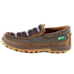 Twisted X MEN`S CELLSTRETCH AZTEC DUST SLIP ON MOC -Ariat Sales Store MXC0006 3