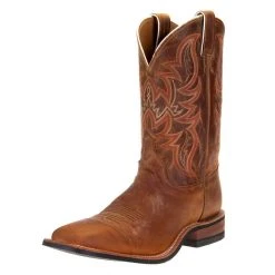 Justin BootsMen`s Brown Distressed Cognac Boot 6 Justin BootsMen`s Brown Distressed Cognac Boot -Ariat Sales Store P9117