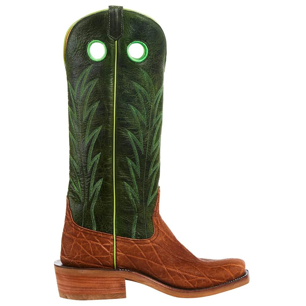 Rios Of Mercedes Men`s Brick Oiled Elephant 15in. Jade Navajo Bison Top Cutter Toe Boot 5 Rios Of Mercedes Men`s Brick Oiled Elephant 15in. Jade Navajo Bison Top Cutter Toe Boot - Image 5