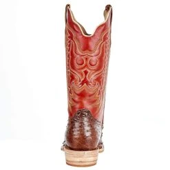 R. WATSON BOOTS R Watson Boots Men's Kango Tobac Full Quill Ostrich 13in. Indian Orange Top Boots 8 R. WATSON BOOTS R Watson Boots Men's Kango Tobac Full Quill Ostrich 13in. Indian Orange Top Boots -Ariat Sales Store RW4511 1 41
