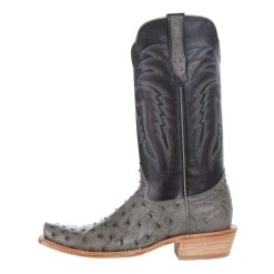 R. WATSON BOOTS R Watson Boots Men`s Serpentine Bruciato FQ Ostrich 13in. Black Sinatra Cowhide -Ariat Sales Store RW4518 1 31