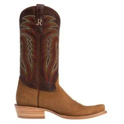 R. WATSON BOOTS R Watson Boots Men's Tan Roughout 13in. Arizona Tan Cowhide Top Cutter Toe Cowboy Boots 9 R. WATSON BOOTS R Watson Boots Men's Tan Roughout 13in. Arizona Tan Cowhide Top Cutter Toe Cowboy Boots -Ariat Sales Store RW8200 1 4