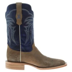 R. WATSON BOOTS R Watson Boots Men's Café Boar Square Toe 11in Bone Sinatra Top Cowboy Boot -Ariat Sales Store RW8604 2 04