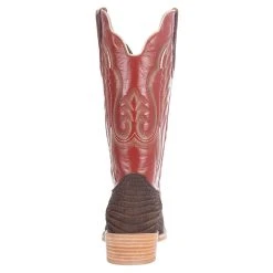 R. WATSON BOOTS R Watson Boots Men's R Watson Mocha Sueded Gator 13in. Indian Orange Boots 8 R. WATSON BOOTS R Watson Boots Men's R Watson Mocha Sueded Gator 13in. Indian Orange Boots -Ariat Sales Store RW9011 1 3