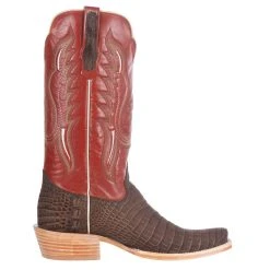 R. WATSON BOOTS R Watson Boots Men's R Watson Mocha Sueded Gator 13in. Indian Orange Boots 9 R. WATSON BOOTS R Watson Boots Men's R Watson Mocha Sueded Gator 13in. Indian Orange Boots -Ariat Sales Store RW9011 1 4