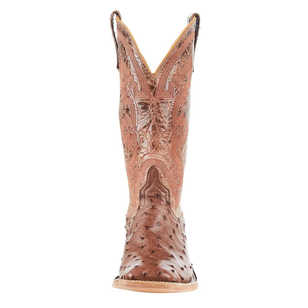Anderson Bean Men's Rum Mad Dog Full Quill Cowboy Boots 2 Anderson Bean Men's Rum Mad Dog Full Quill Cowboy Boots - Image 2