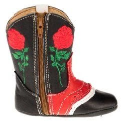 Shea Baby Kid's Ruby Rose Black And Red Boot 9 Shea Baby Kid's Ruby Rose Black And Red Boot -Ariat Sales Store S1108 4