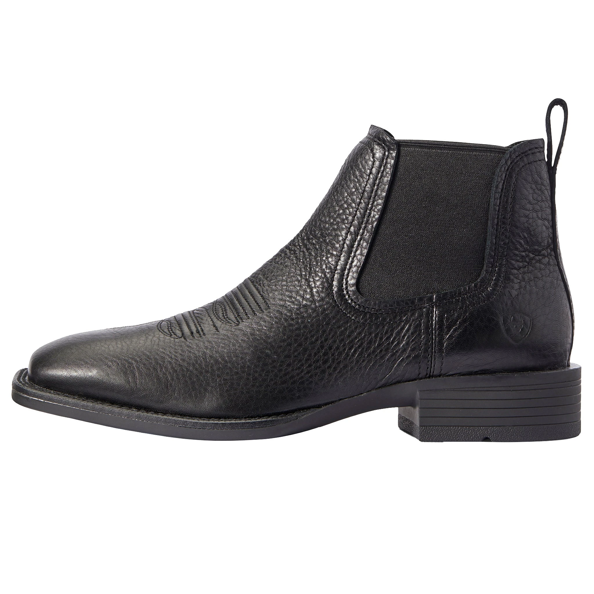 Ariat Men's Booker Ultra Black Square Toe Boot 2 Ariat Men's Booker Ultra Black Square Toe Boot - Image 2