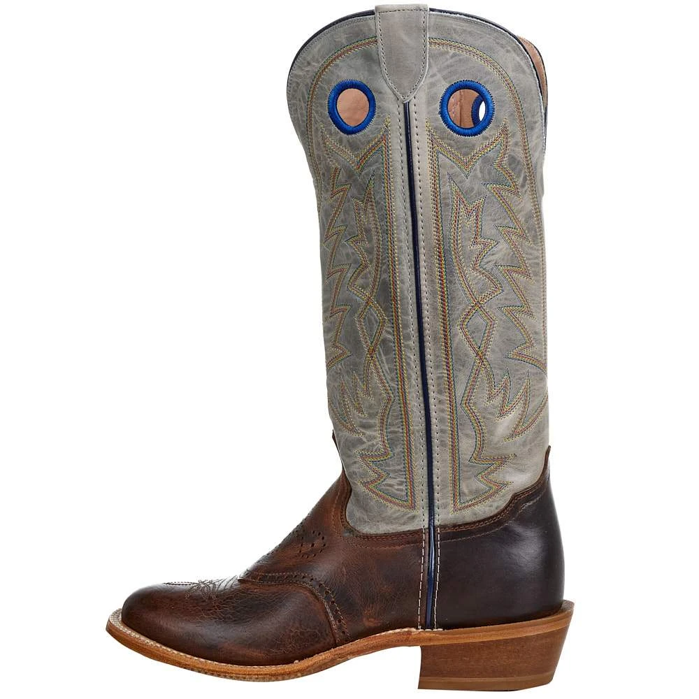 Tony Lama Men's Stout Brown Henley 15in. Buckaroo Cowboy Boots 3 Tony Lama Men's Stout Brown Henley 15in. Buckaroo Cowboy Boots - Image 3