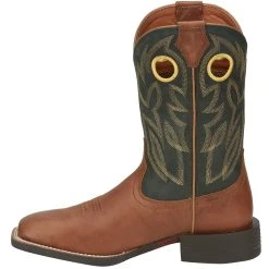 Justin Boots Men's Bowline Whiskey 11in. Stampede Western Cowboy Boots 7 Justin Boots Men's Bowline Whiskey 11in. Stampede Western Cowboy Boots -Ariat Sales Store SE7520 03